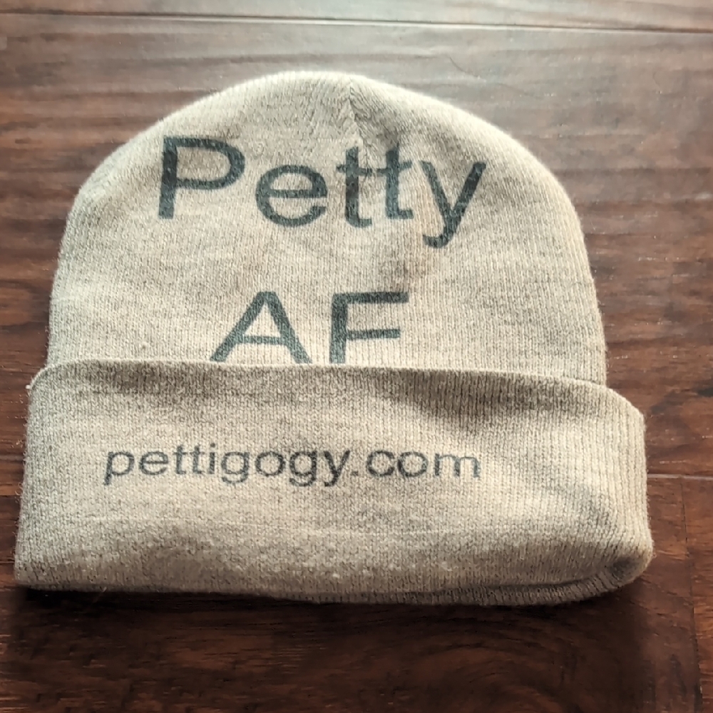 Petty AF‎ Gray Beanie